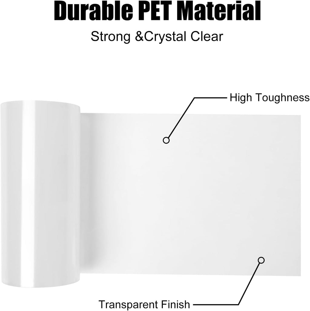 Cat Scratch Tape for Furniture, 118" x 8.2" Extra Wide Anti Scratch Tape, Single Sided Clear Protective Film for Couches, Doors, Walls & Car Interiors — Furniture Protector from Cats & Dogs
