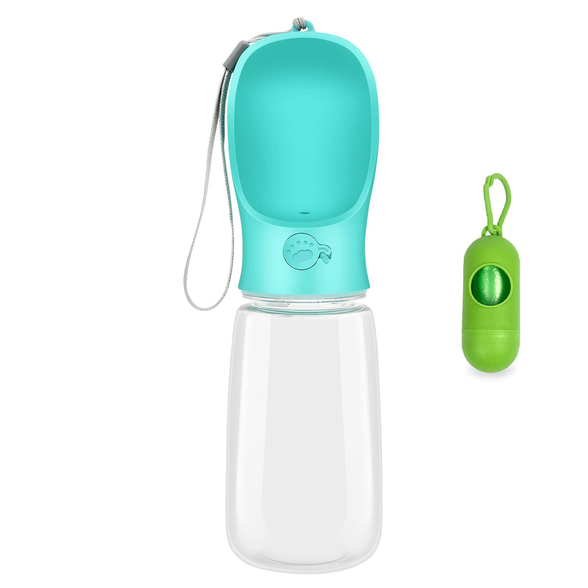 M&MKPET Portable Dog & Cat Water Bottle - Bowls & Dispenser for Walking, Hiking, Travel