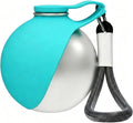 2 in 1 10oz Portable Dog Water Bowl Stainless Steel Dog Travel Water Bottle