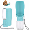 Dog Water Bottle, 350ml Foldable Pet Water Dispenser with Drinking Bowl for Cats and Dogs, Travel Water Cup