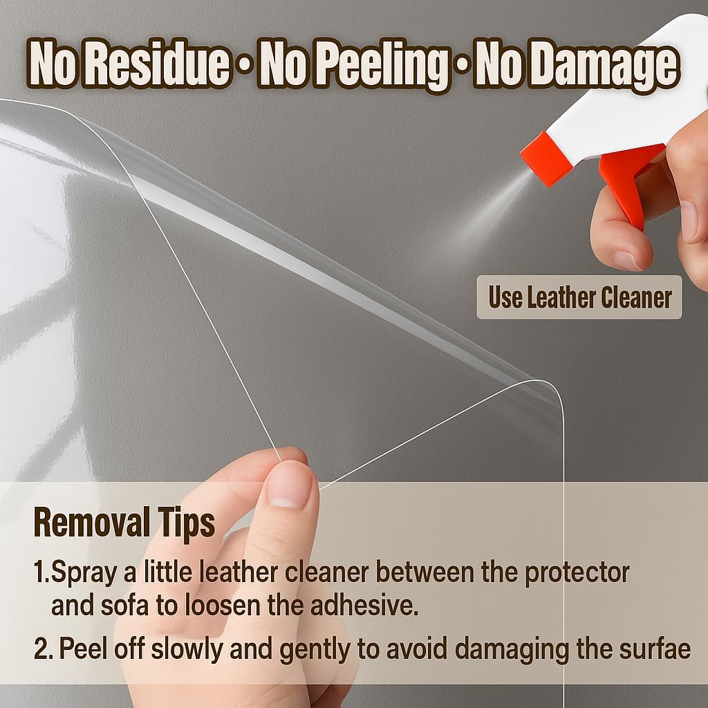 118"×11.8" Cat Scratch Furniture Protector for Leather Couch