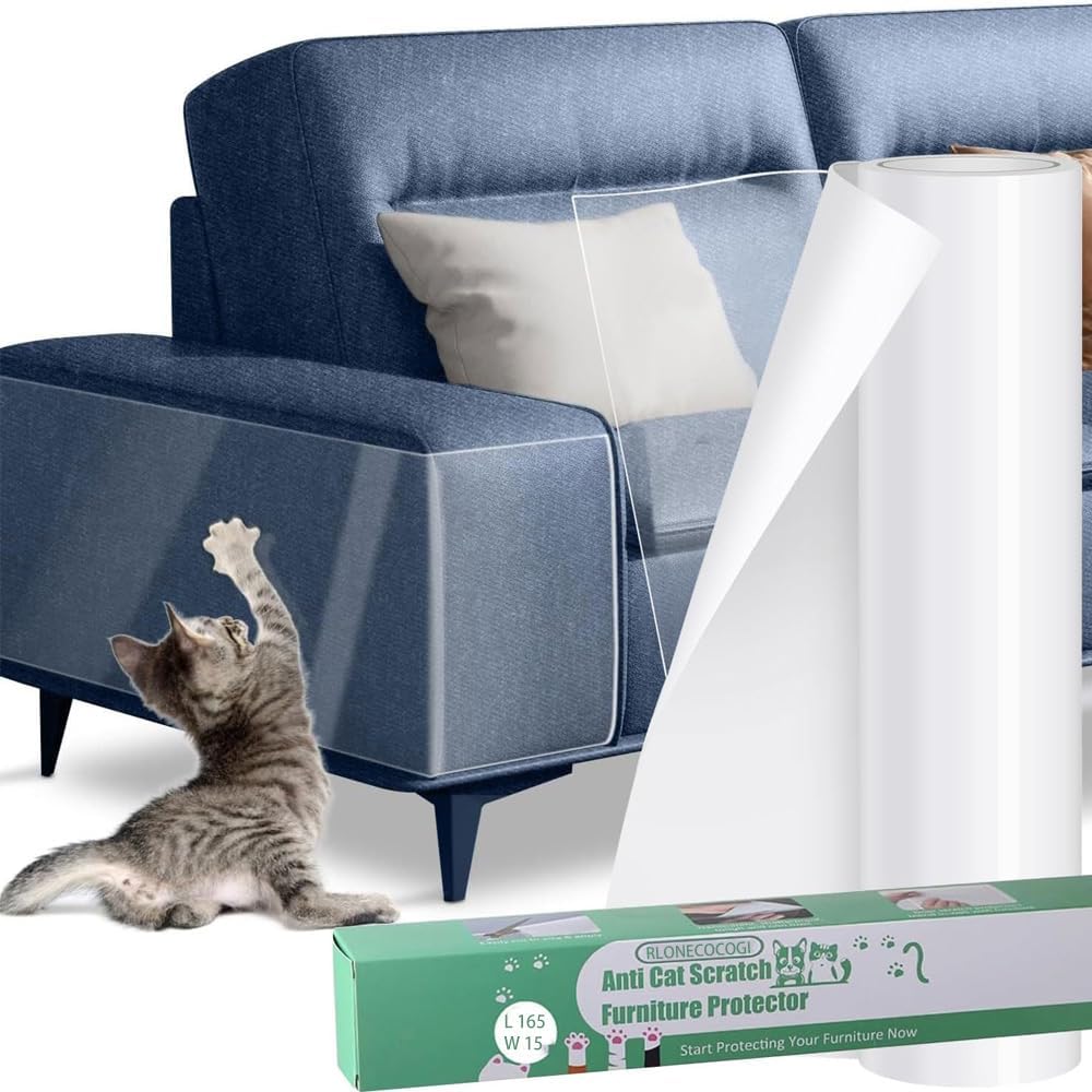 Thicken Cat Scratch Furniture Protector, Extended Size 165"x15"