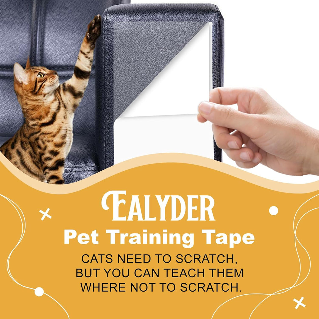 3" x 30Yd Anti Cat Scratch Tape Double Sided Pet Training Tape