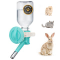 Choco Nose No-Drip Water Bottle for Small Dogs & Cats (10–25 lb) - Leak-Proof Patented 16mm Nozzle Helps Prevent Mess & Spills, BPA Free, Easy to Install Cage & Crate Mount Feeder, 10.2 fl oz (C590)