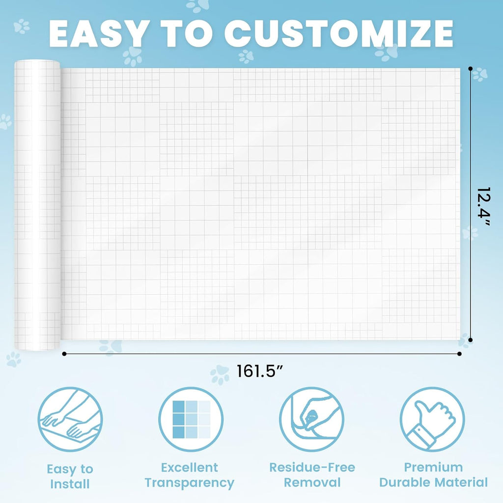 Anti Cat Scratch Furniture Protector, 161.5" x 12.4"