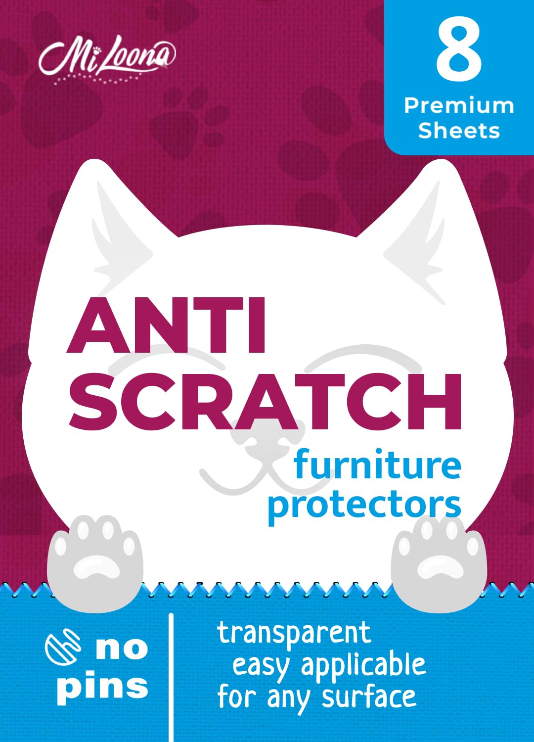 Cat Anti Scratch Furniture Protector - Couch Scratch Protector from Cats - Furniture Protection from Cat Scratching (8)