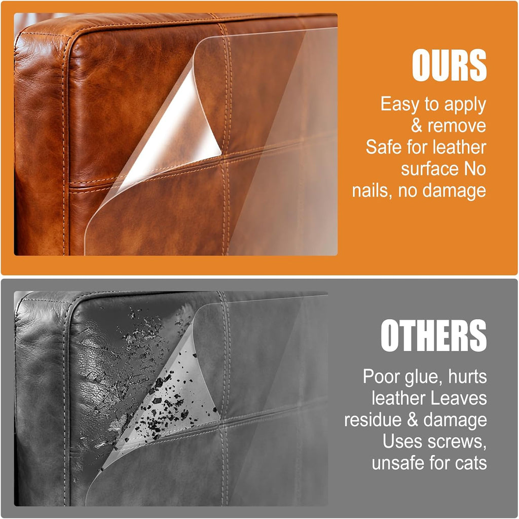 118"×11.8" Cat Scratch Furniture Protector for Leather Couch