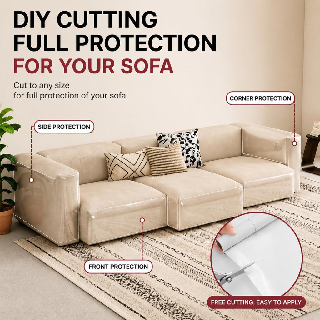 Cat Scratch Furniture Protector Tape, Anti Scratch Couch Guard