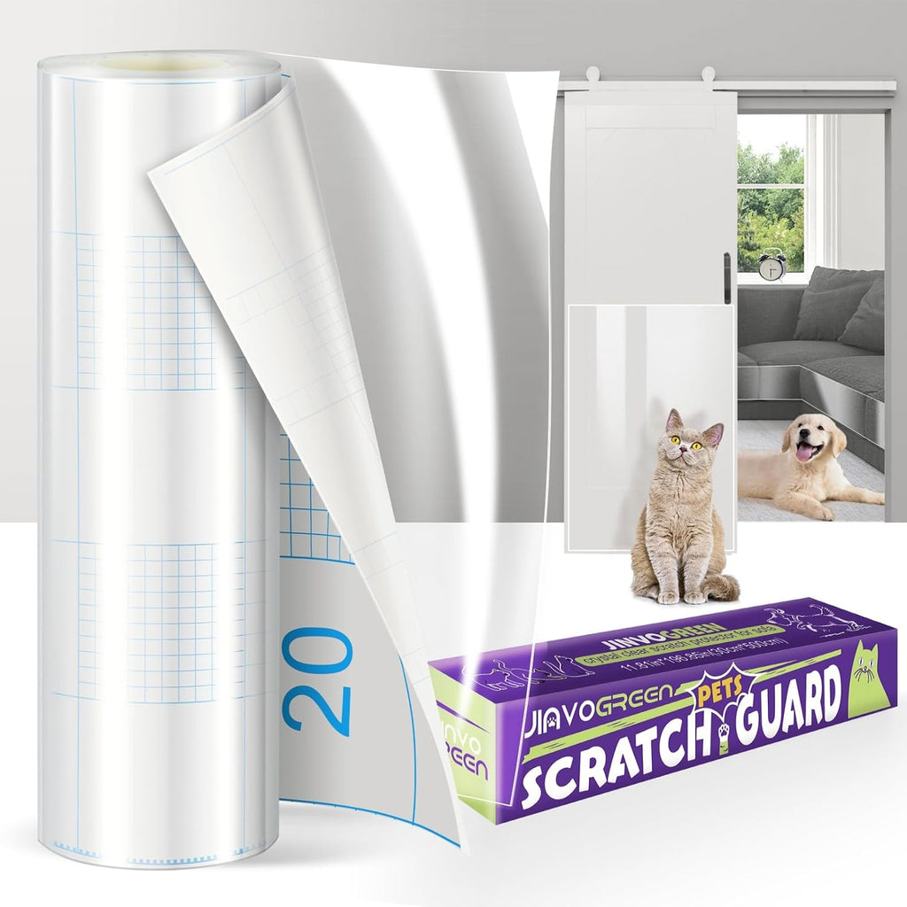 JINVOGREEN Cat Scratch Furniture Protector, 196.8 x 11.8 in