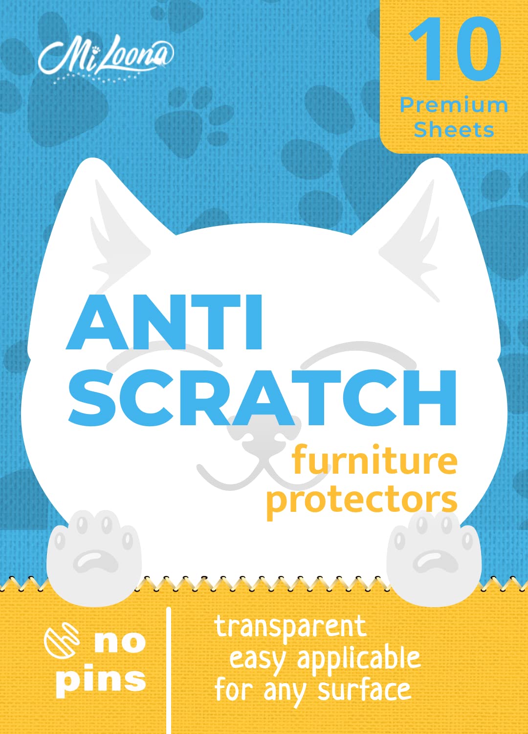 Cat Anti Scratch Furniture Protector - Couch Scratch Protector from Cats - Furniture Protection from Cat Scratching (8)