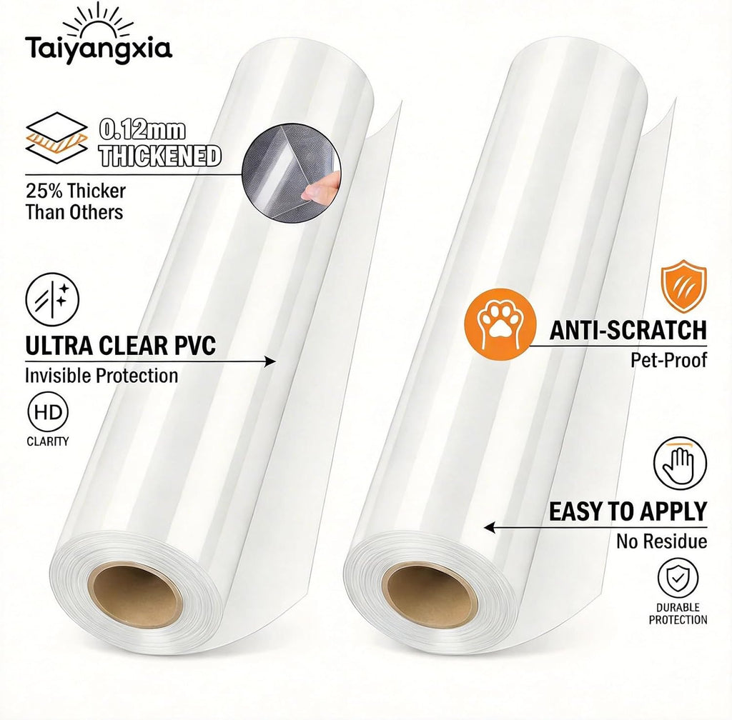 2 Pack Anti Cat Scratch Furniture Protector Single Sided Couch Protector