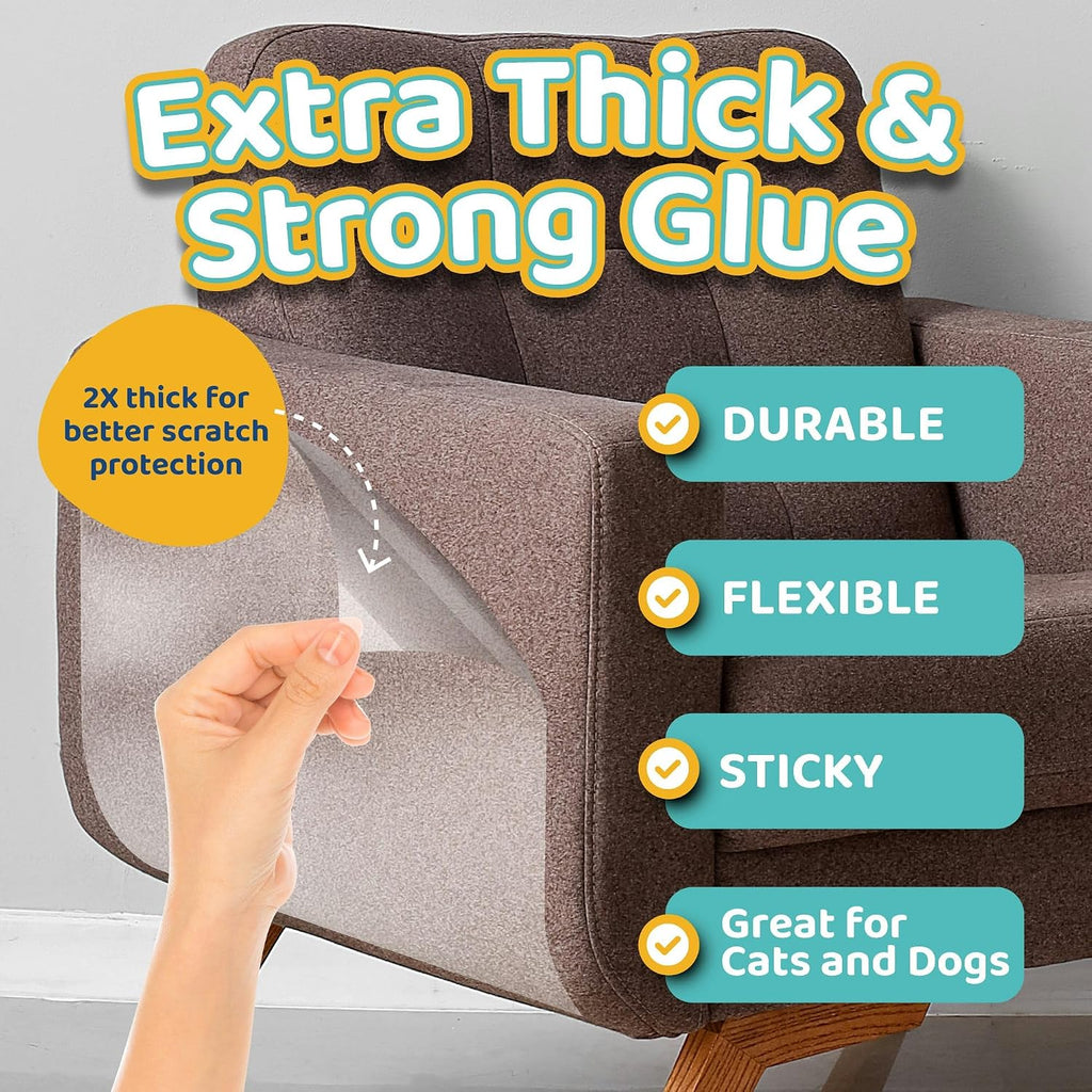 Extra-Thick BPA-Free Cat Scratch Furniture Protector