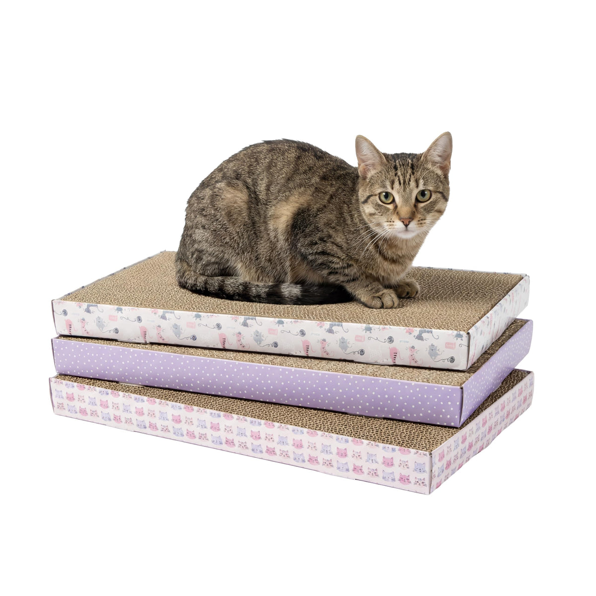 Kitty City Cat Scratch Furniture Protector Tape – 12 Large Clear Double-Sided Sticky Sheets – Cat Scratch Deterrent & Training Tape for Couch, Sofa, Chairs & Walls – Non-Toxic, Residue-Free