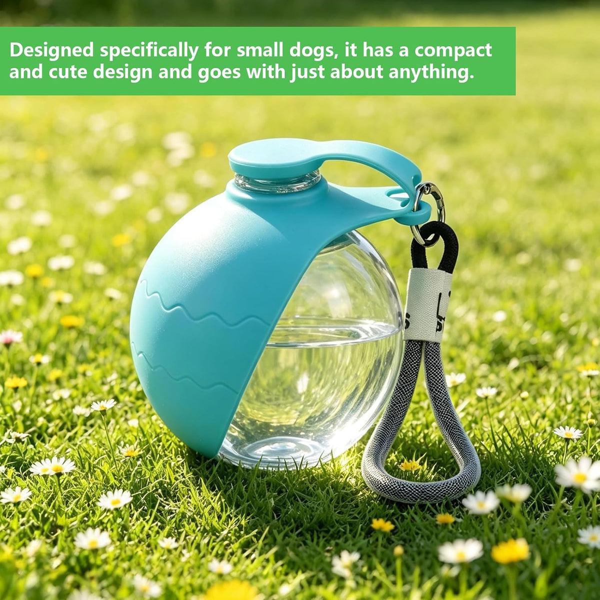 285ml Portable Plastic Pet Water Bottle Leak Proof Travel Cup