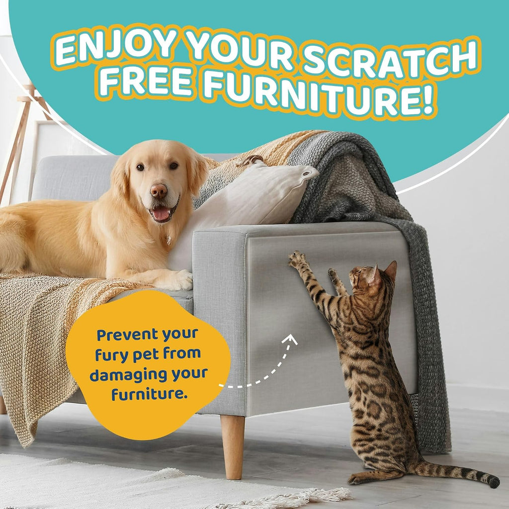 Extra-Thick BPA-Free Cat Scratch Furniture Protector