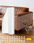 Cat Scratch Furniture Protector Couch - 1 Roll Clear PET 16.9 x 196.8 Inch