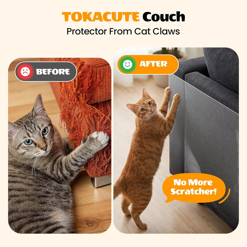 200" x 16.5" Anti Cat Scratch Furniture Protector Single-Sided