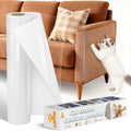 Extra Thick Clear Anti Cat Scratch Furniture Protector 17" x 197"